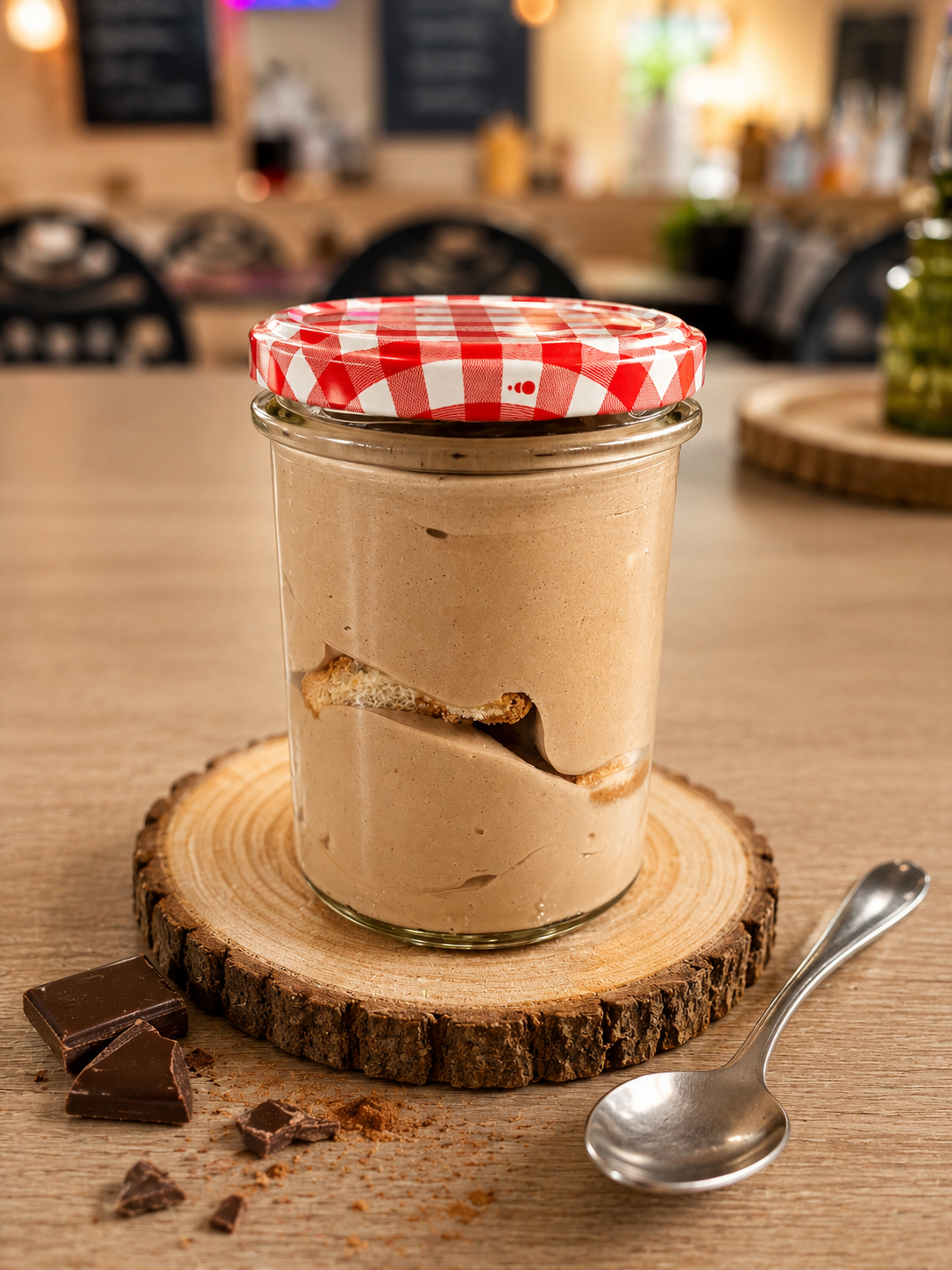 Tiramisu chocolat noisette